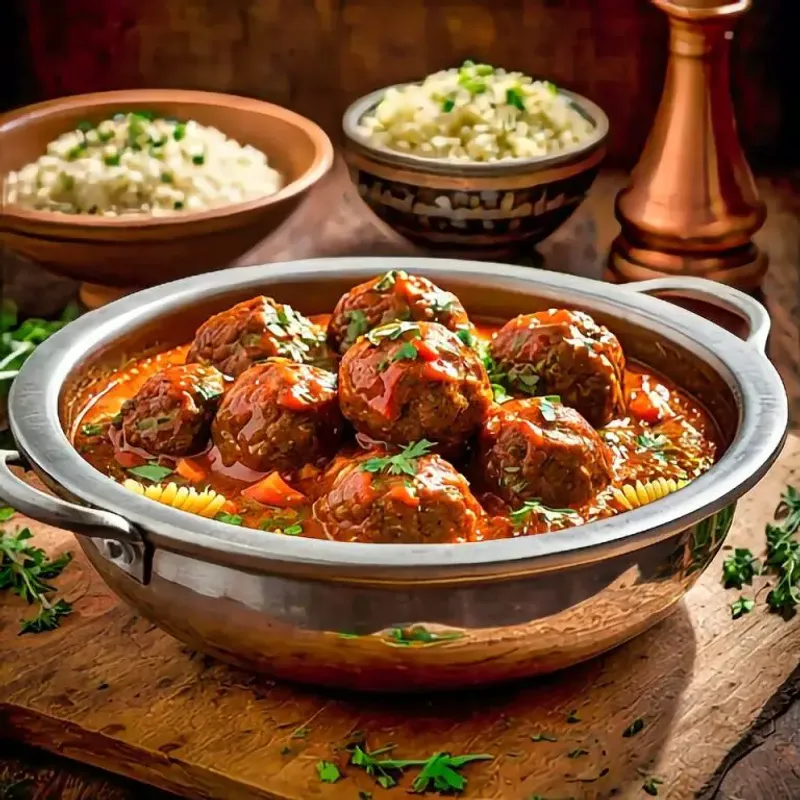 Moroccan Tagine Meatballs