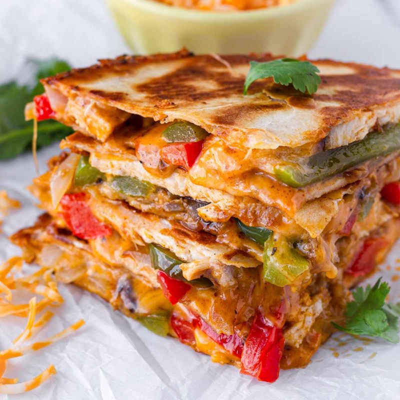 Chicken Quesadillas