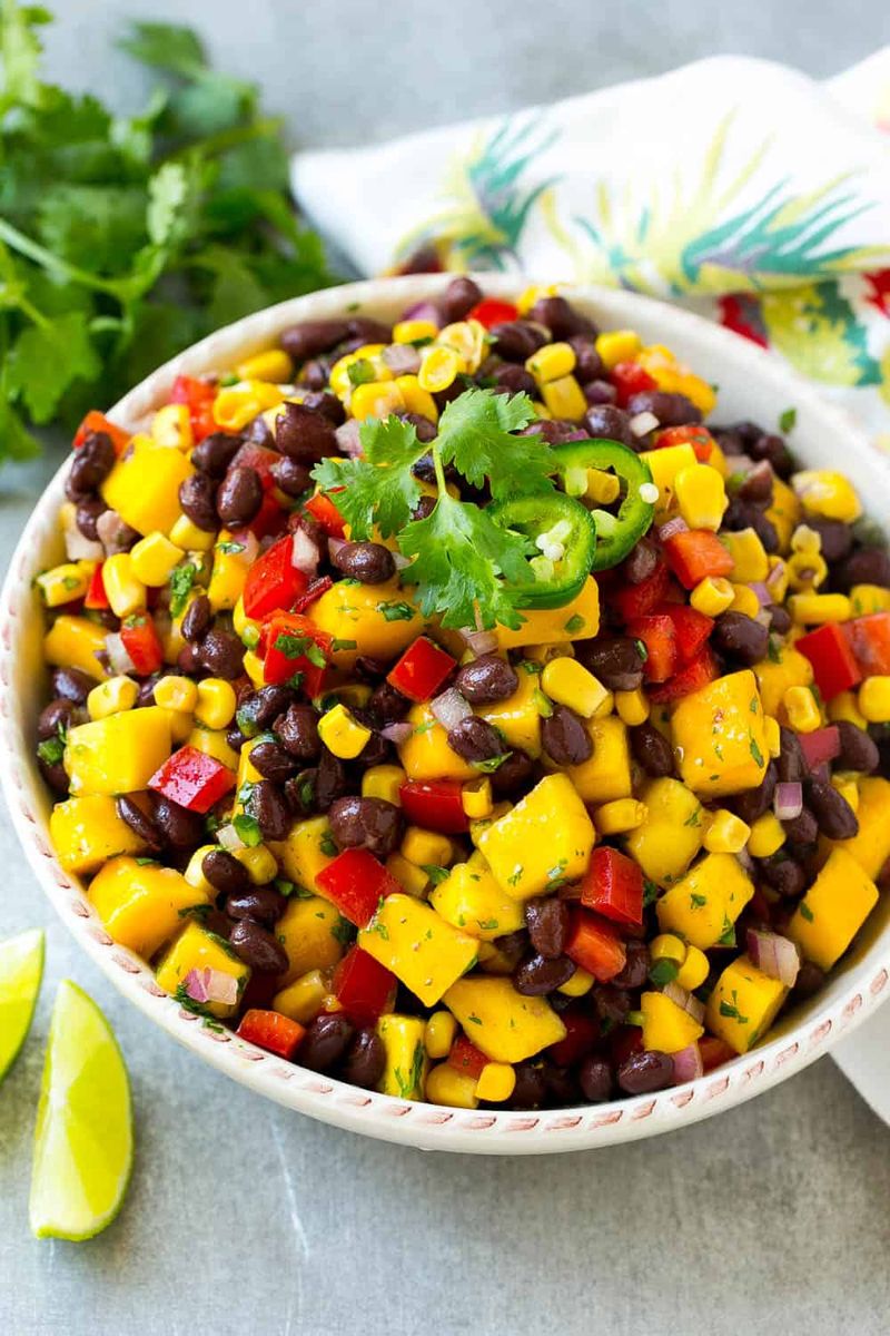 Smoky Black Bean & Mango Tango