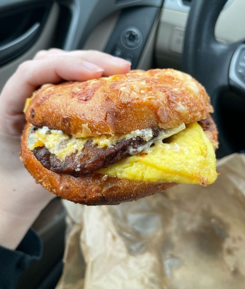 Panera Bread Bacon, Egg & Cheese On Brioche