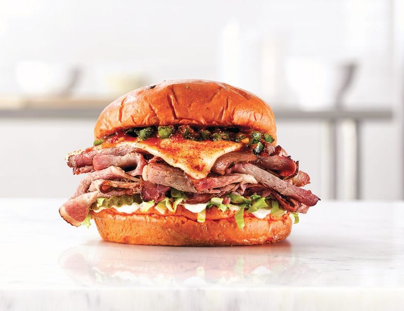 Arby's Diablo Dare Sandwich