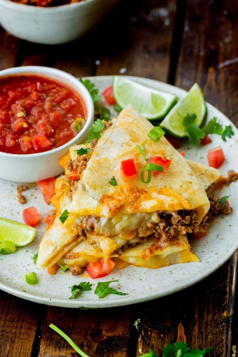 Quesadillas With Extra Cheese