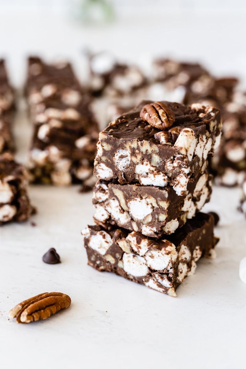 Rocky Road Cookie Slabs