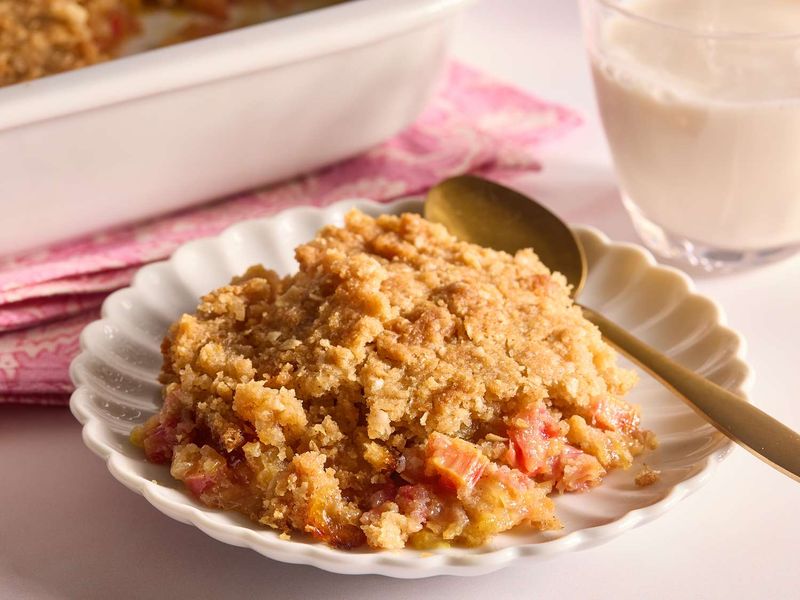 Rhubarb Crumble