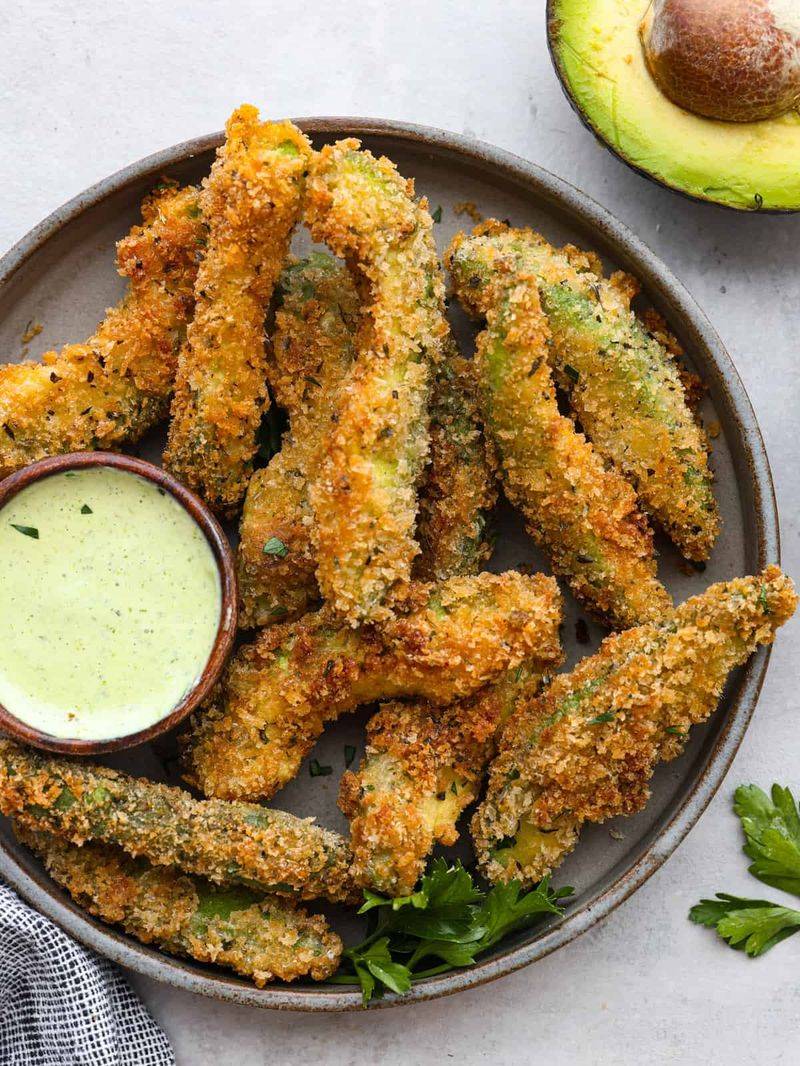 Crispy Baked Avocado Fries