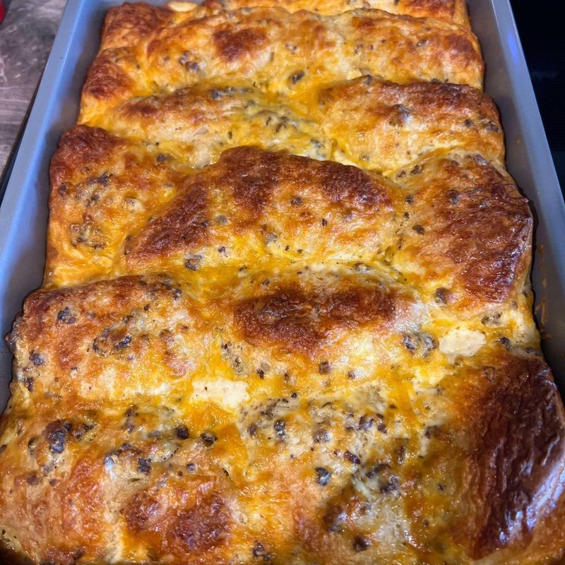 Beef And Biscuit Casserole