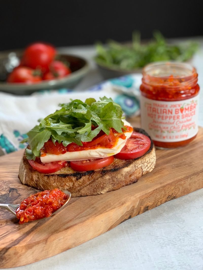 Italian Bomba Hot Pepper Sauce
