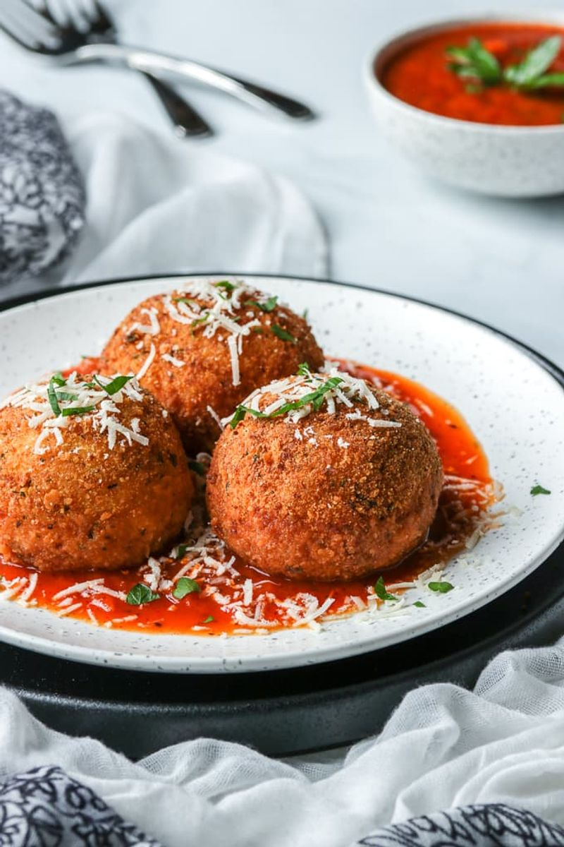 Italian Rice Balls (Arancini)