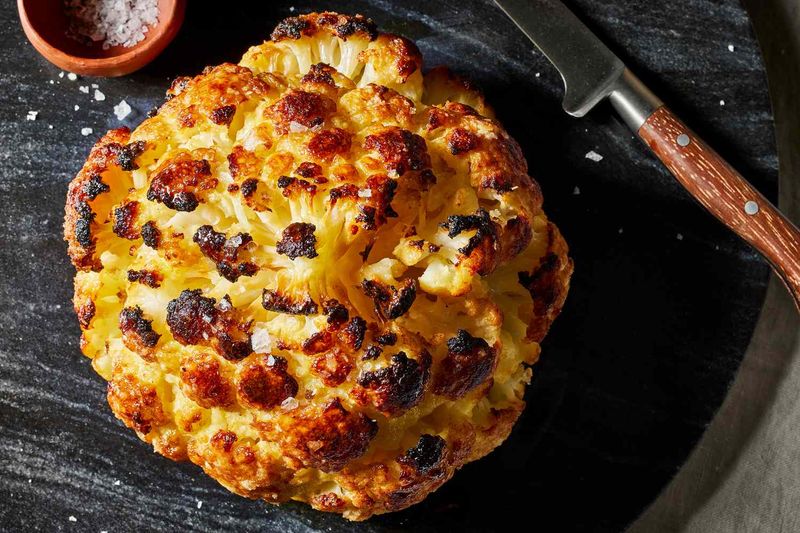 Whole Roasted Cauliflower