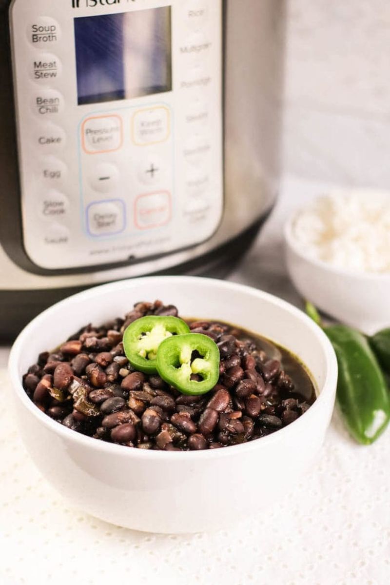 Instant Pot Cuban Black Beans & Rice