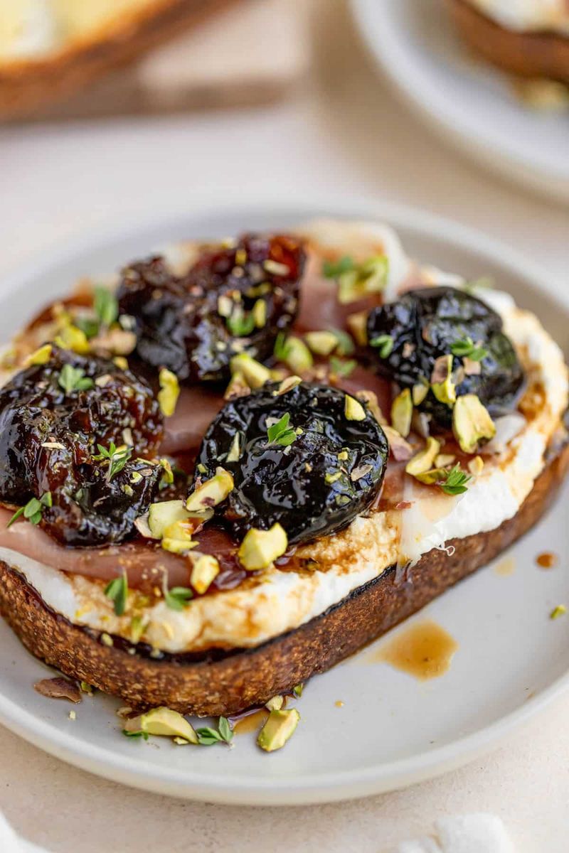 Prune Whip On Toast