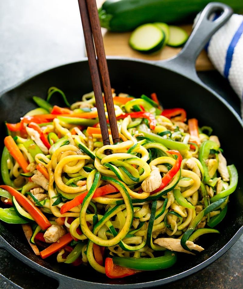Zucchini Noodle Stir-Fry