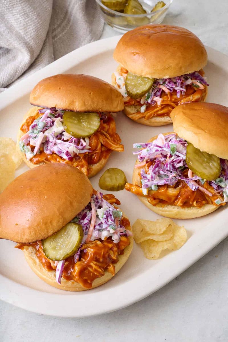 BBQ Chicken Sliders