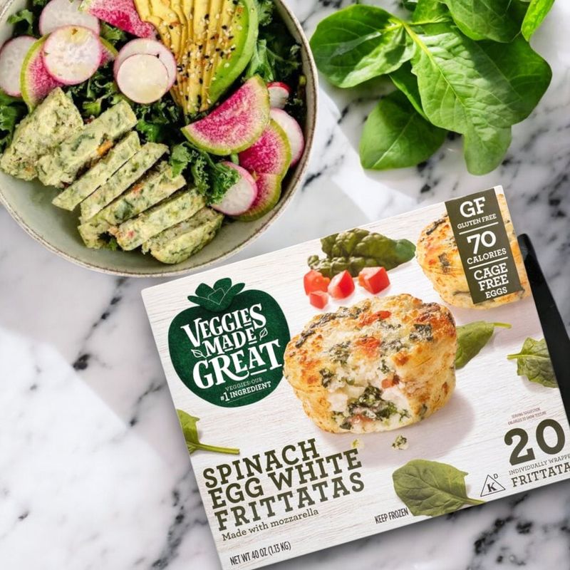 Veggies Made Great Spinach Egg‑White Frittatas