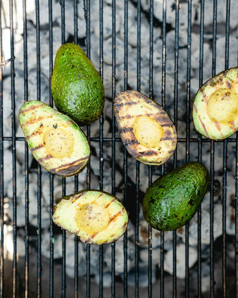 Smoky Avocado Halves