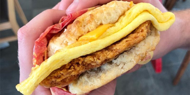 Bojangles Cajun Chicken Filet Biscuit