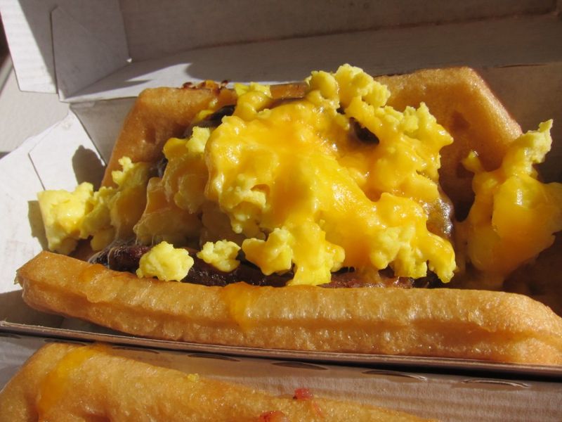 Taco Bell Waffle Taco