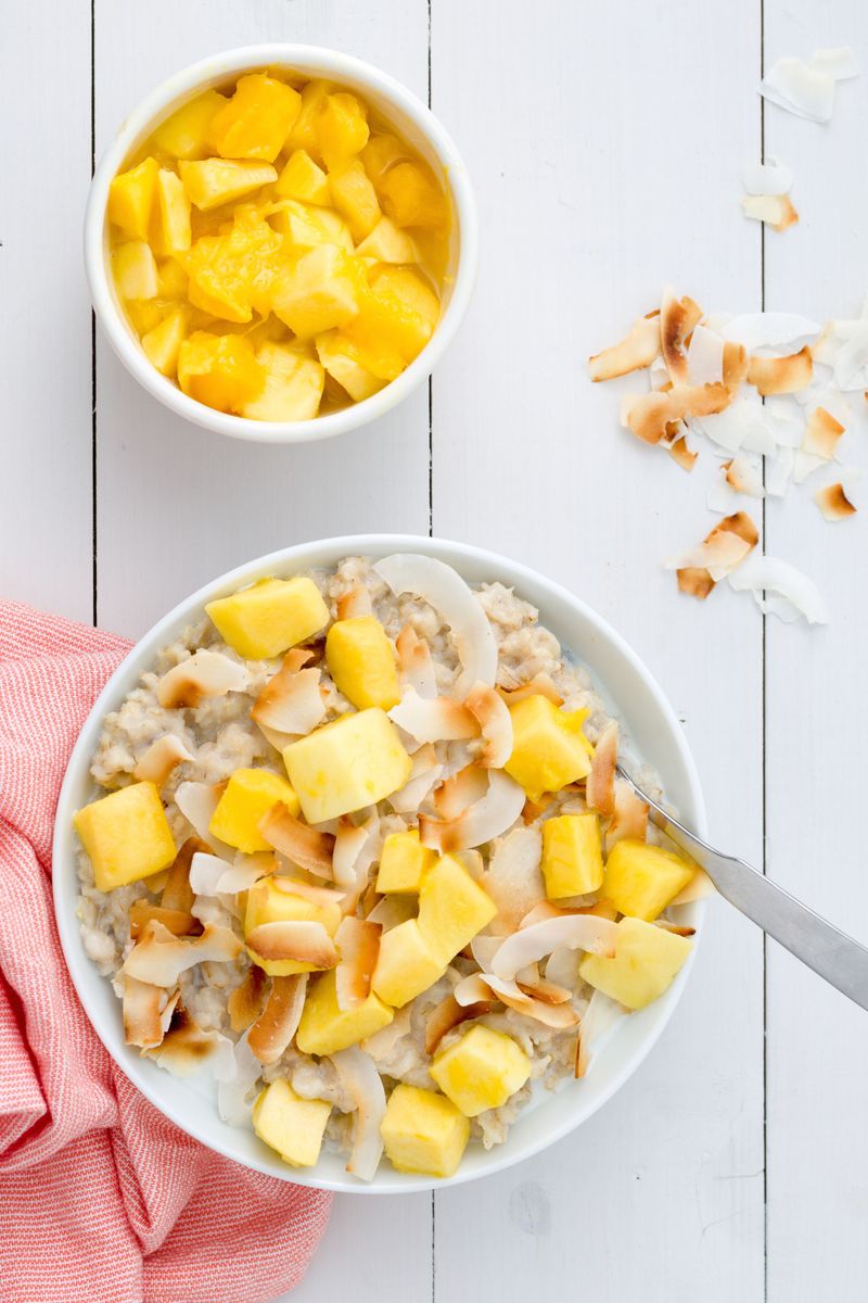 Tropical Oatmeal Cups