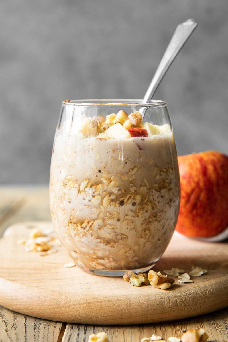 Apple Cinnamon Overnight Oats