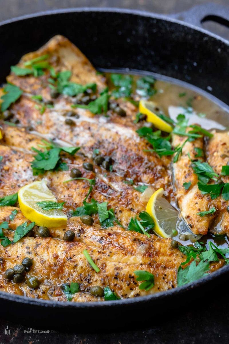 Catfish Piccata