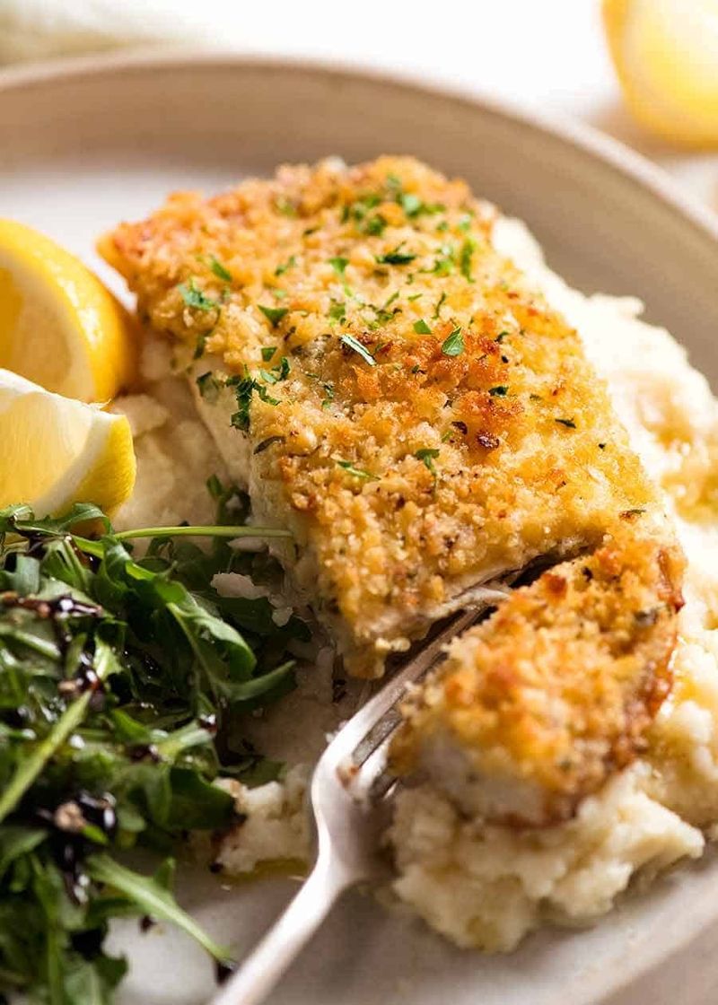 Baked Parmesan-Crusted Catfish