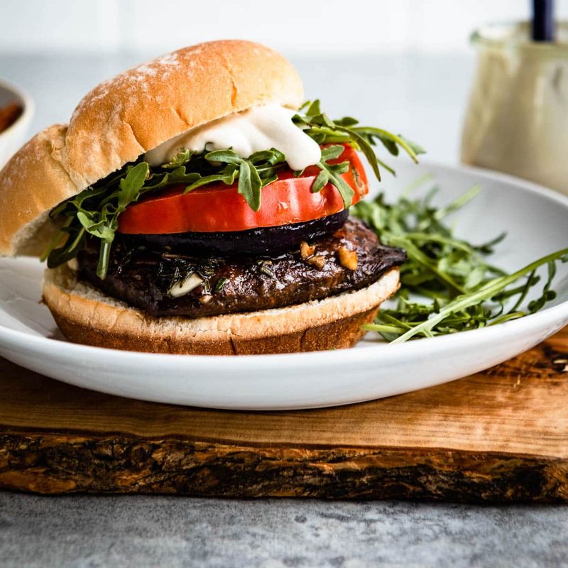 Portobello Mushroom Burgers