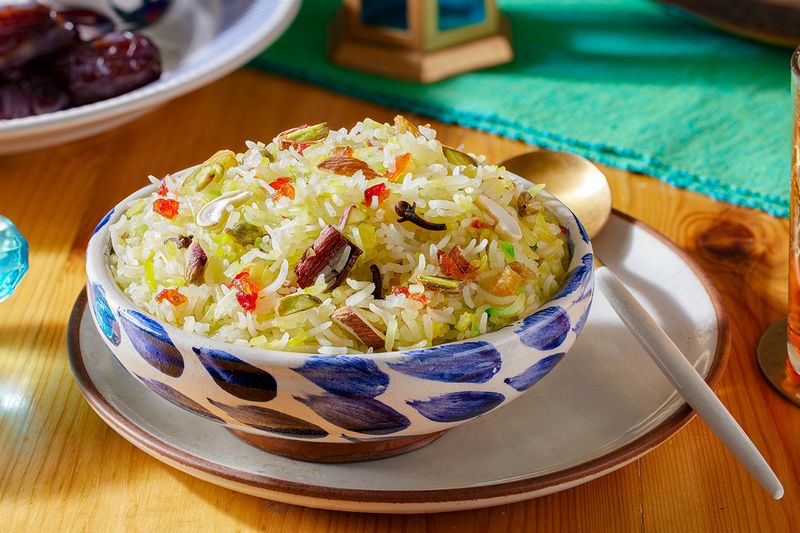 Mughal Rosewater Rice