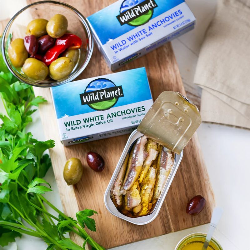 Wild Planet Wild White Anchovies