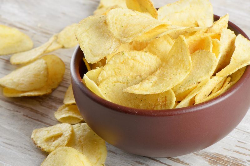 Fat-Free Chips With Olestra