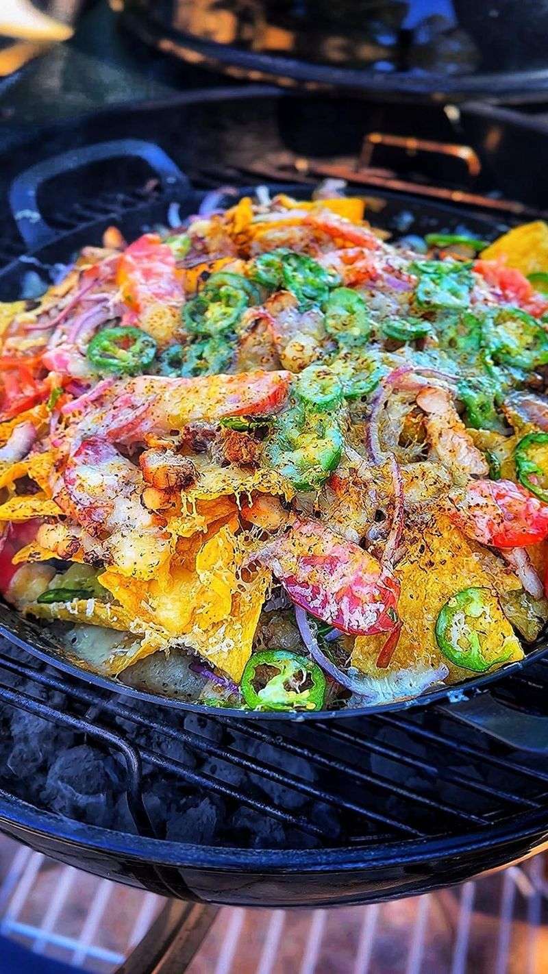 Charcoal-Fired Nachos