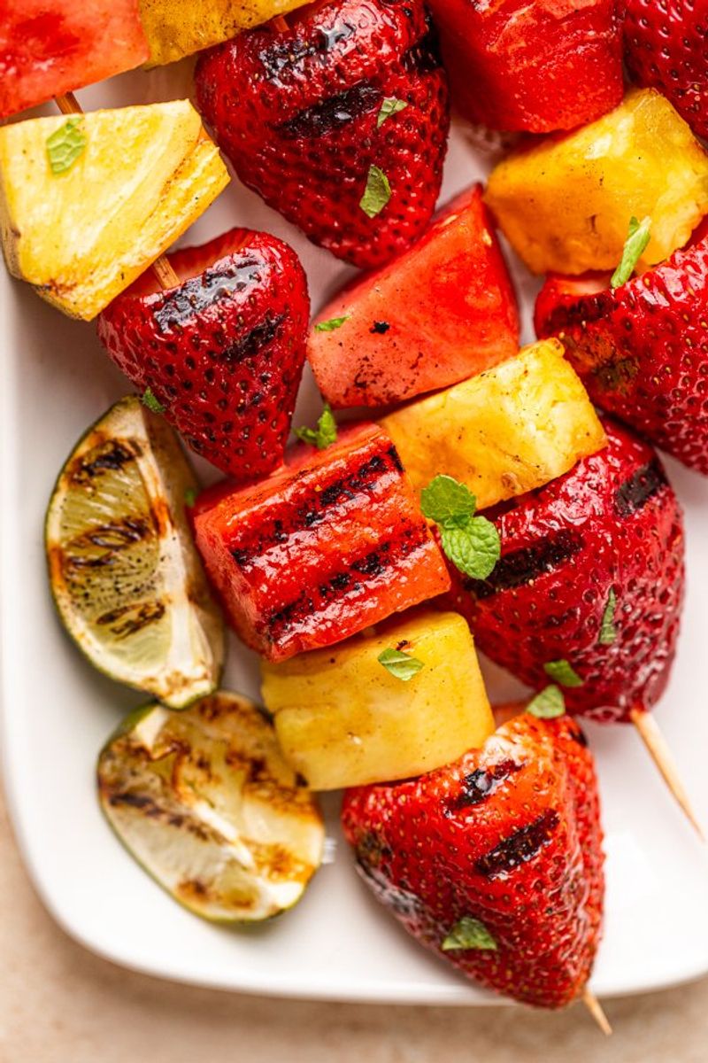 Skewered Fruit Kebabs