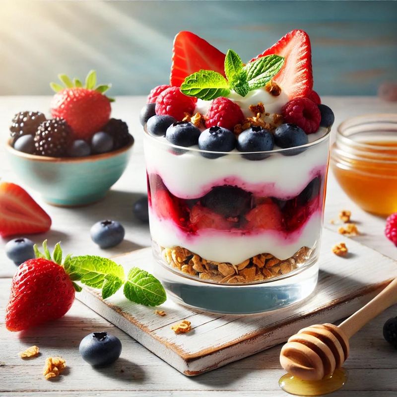 Greek Yogurt with Berries – The Dream Team