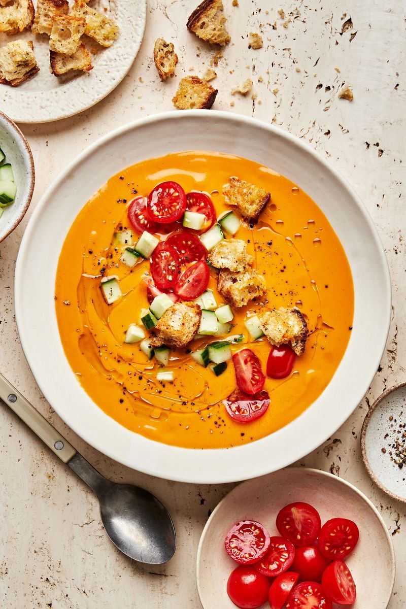 Cherry Tomato Gazpacho