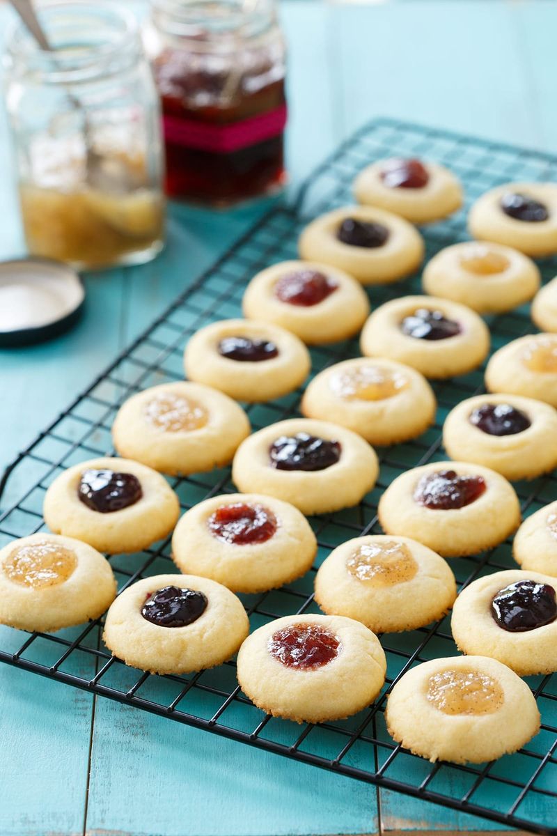 Jam-Filled Thumbprint Cookies