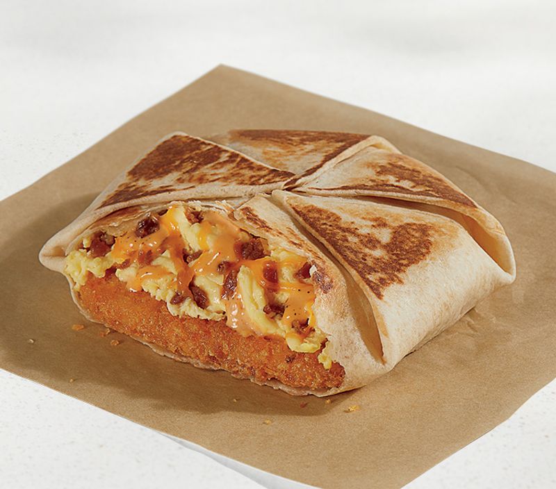 Taco Bell Breakfast Crunchwrap