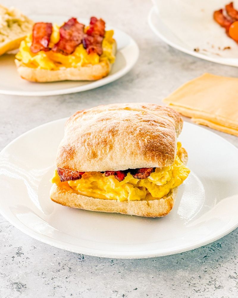 Starbucks Bacon, Gouda & Egg Sandwich