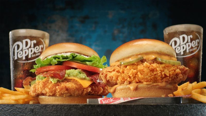 Jack In The Box Spicy Cluck Sandwich