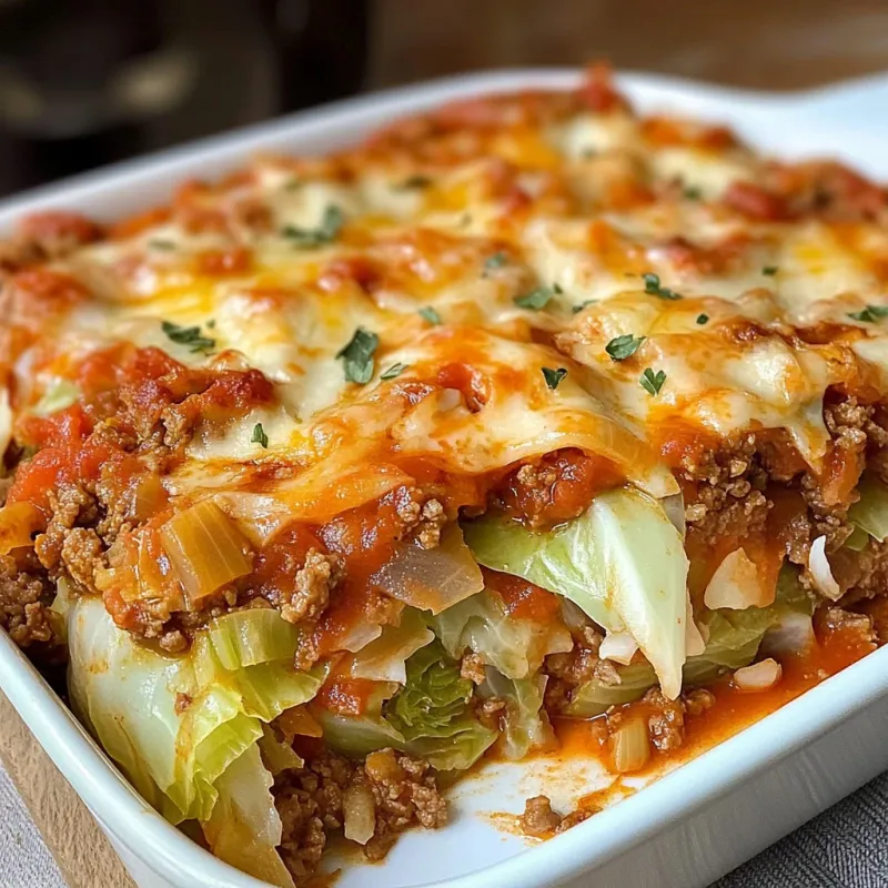 Cabbage Roll Casserole
