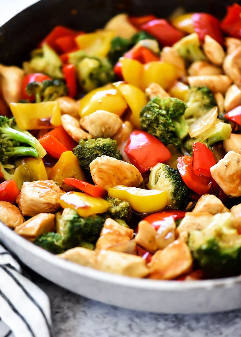 Chicken And Broccoli Stir-Fry