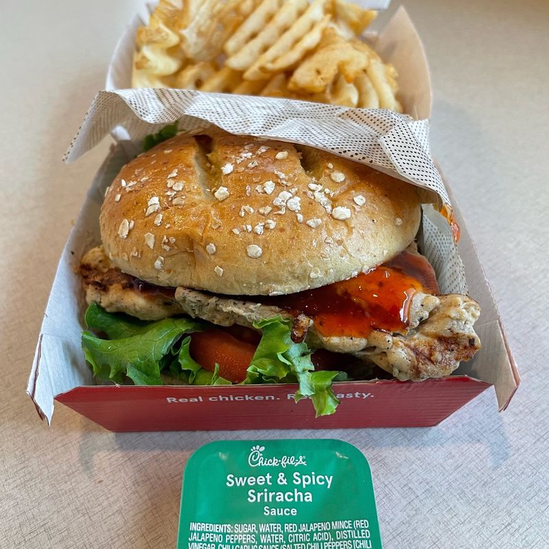 Sweet And Spicy Sriracha Sandwich