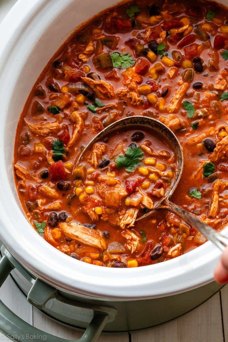 Rotisserie Chicken Chili