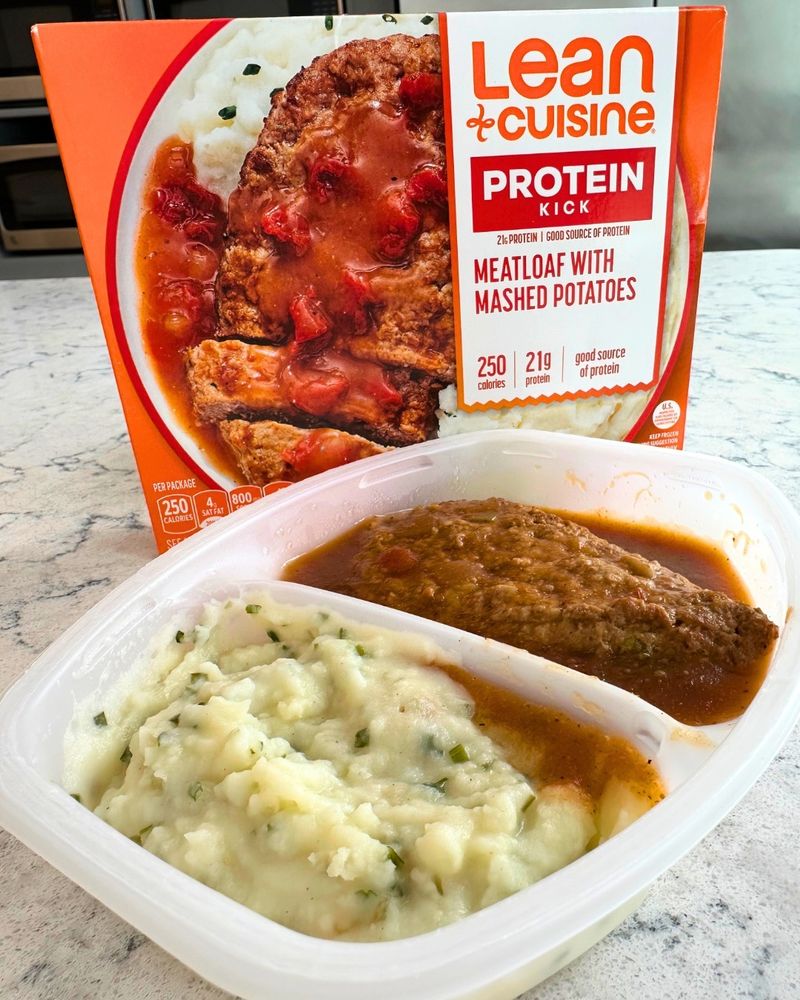 Meatloaf With Mashed Potatoes