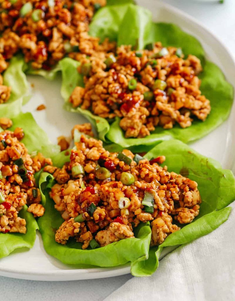 Thai-Inspired Lettuce Wraps