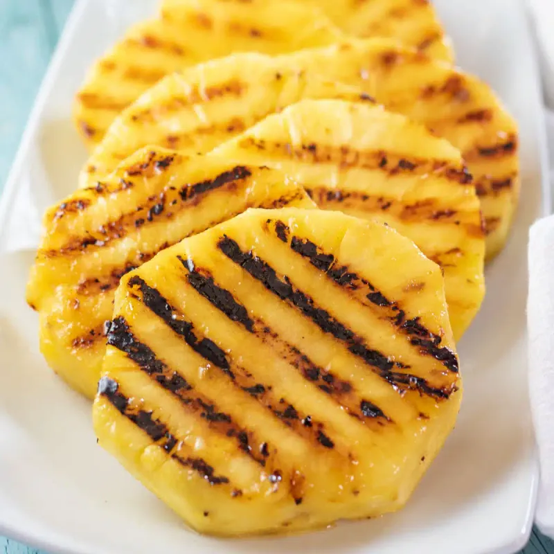 Grilled Pineapple Slices