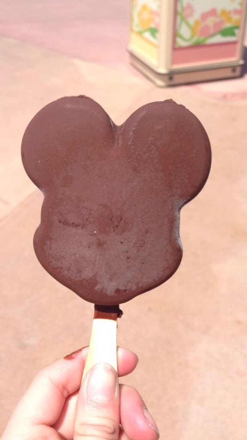 Mickey Mouse Ice Cream Bars