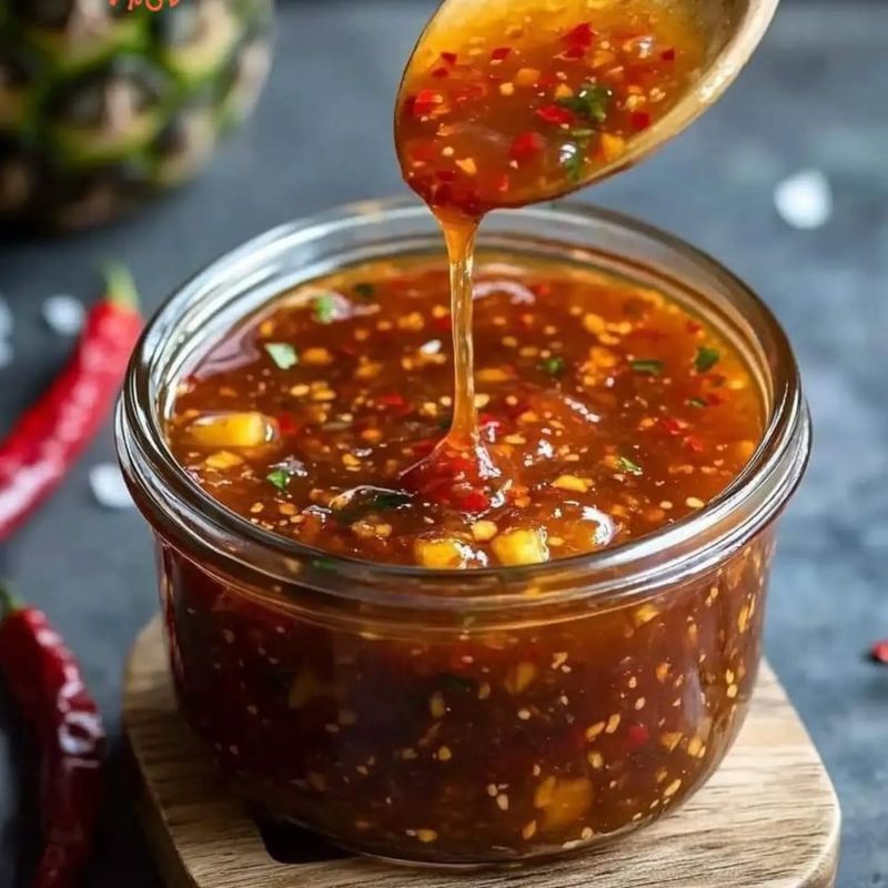 Pineapple And Sriracha