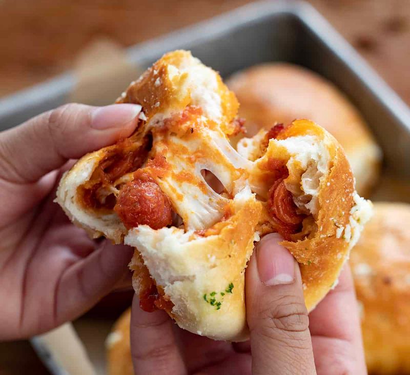 Pepperoni Pizza Biscuit Bites