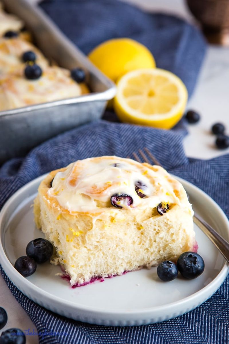 Lemon Blueberry Rolls