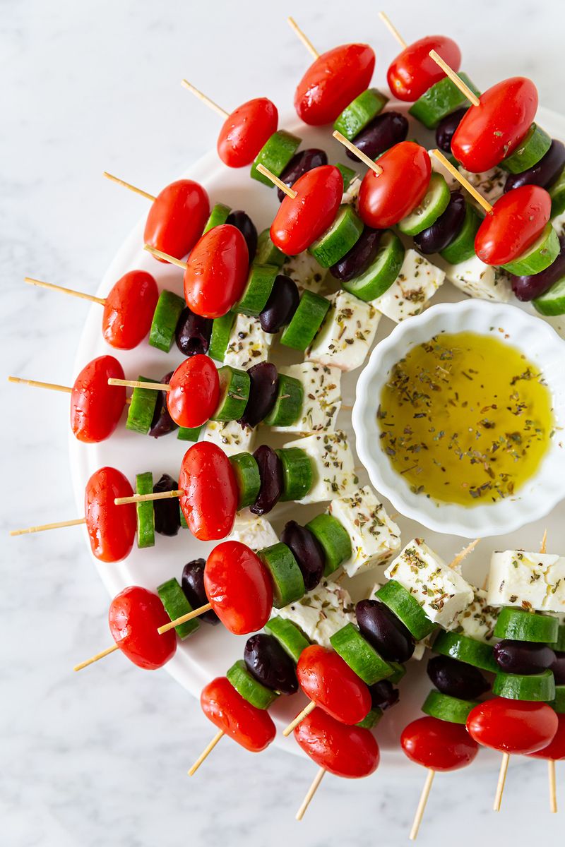 Greek Salad Sticks