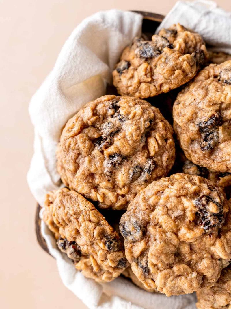 Oatmeal Raisin Drop Cookies